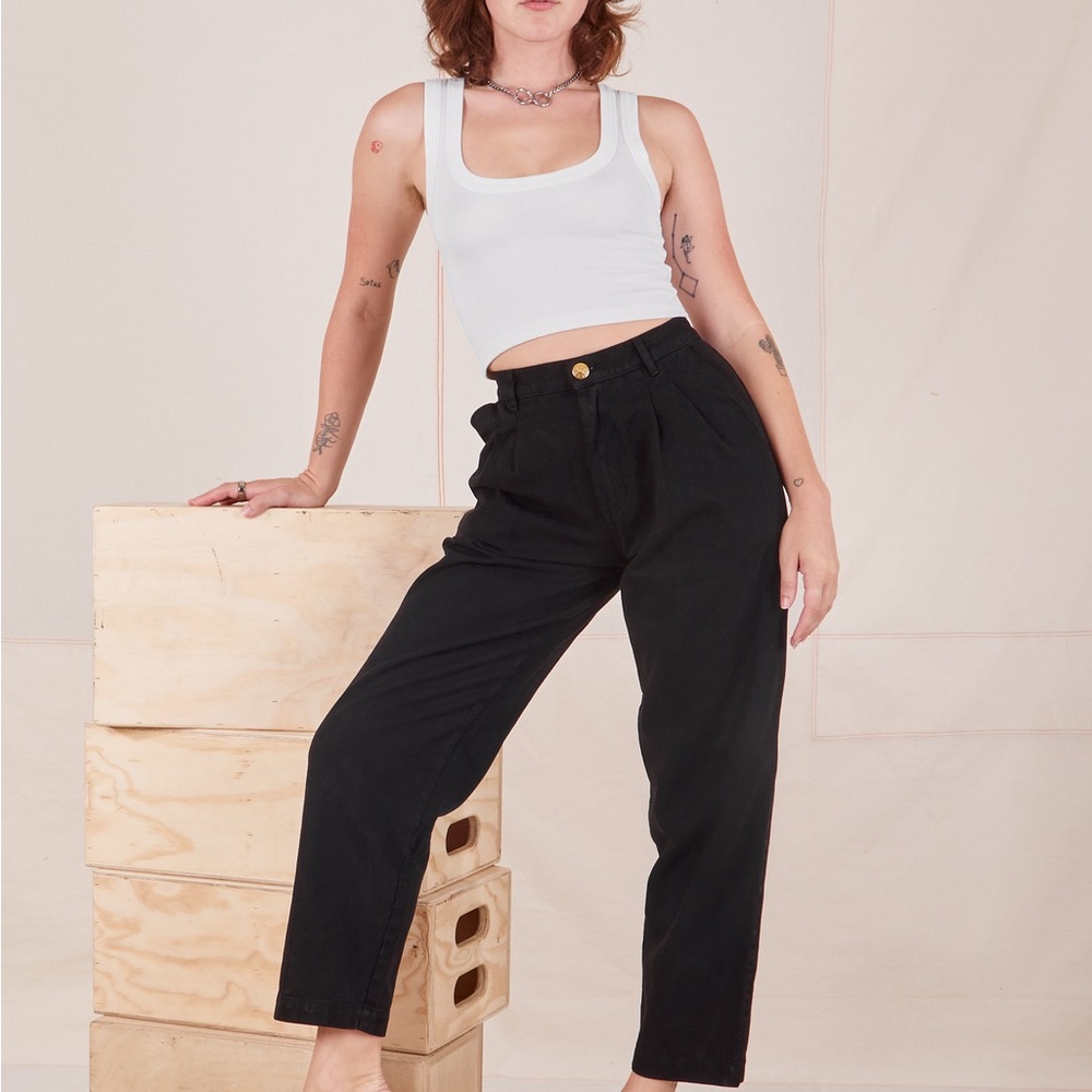 Big Bud Press Heavyweight Trousers in Basic Black